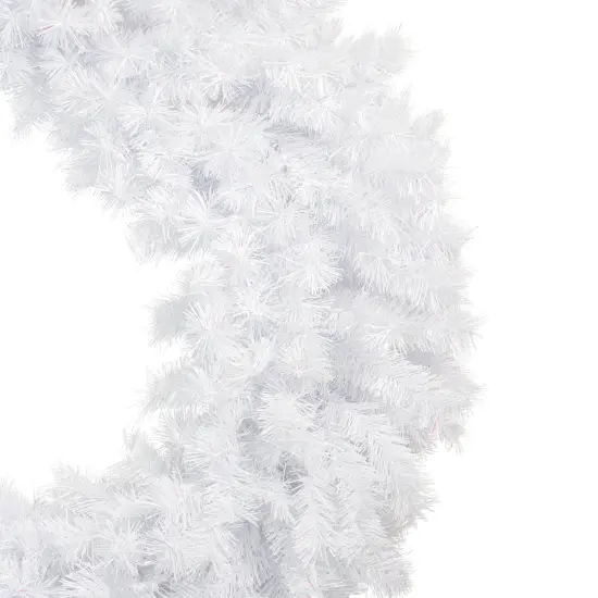 Northlight Icy White Spruce Artificial Christmas Wreath - 48" - Unlit {4}