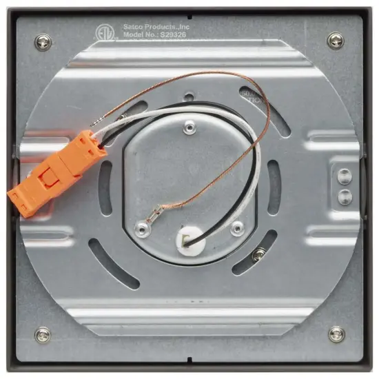 10.5w 5.5-in Flush Mount LED Fixture 3000K Square Shape Bronze Finish 120v Warm White {3}