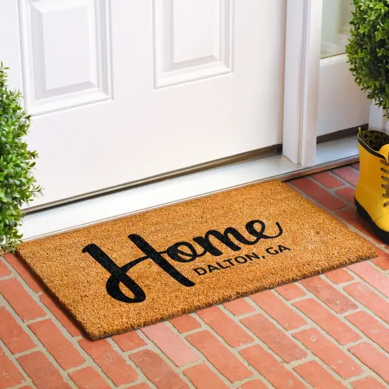 Personalized Home City,State Doormat, {4}