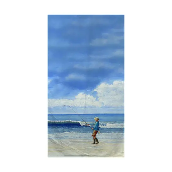 Betsy Drake Surf Fishing Beach Towel Multicolor {1}