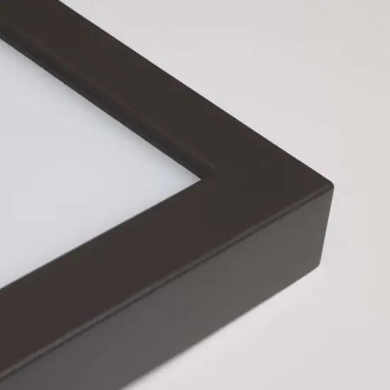 10.5w 5.5-in Flush Mount LED Fixture 3000K Square Shape Bronze Finish 120v Warm White {4}