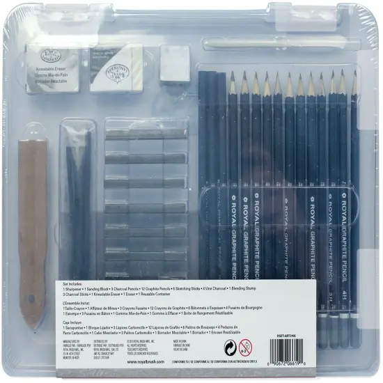 Royal & Langnickel(R) essentials(TM) Clear View Art Set-Sketching {3}