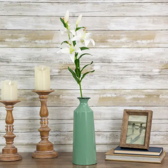 Allstate Garden Lily Artificial Floral Spray - 28" - White {3}