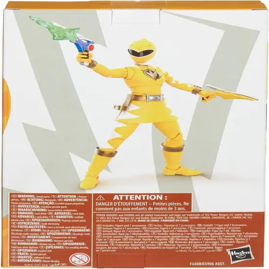 Power Rangers Lightning Collection Action Figure | Dino Thunder Yellow Ranger {4}