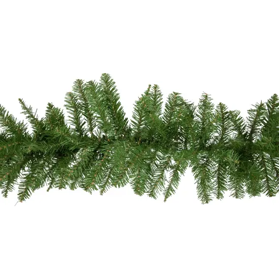 Northlight 9' x 10" Rockwood Pine Artificial Christmas Garland, Unlit Green {4}