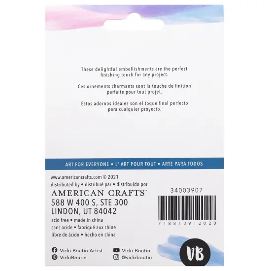 Vicki Boutin Sweet Rush Tassels 4/Pkg-4 Pieces {2}