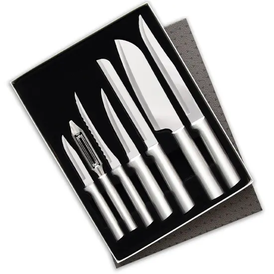 Rada Kitchen Knives Boxed Set, Ultimate Stainless Steel Cutlery Gift Set for Cooking Prep, Paring, Peeling, and Slicing {1}