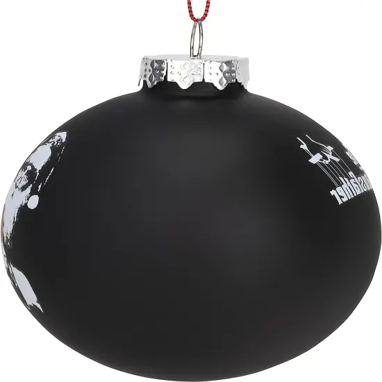 Tree Buddees The Clausfather Movie Poster Parody Funny Glass Christmas Ornaments {2}