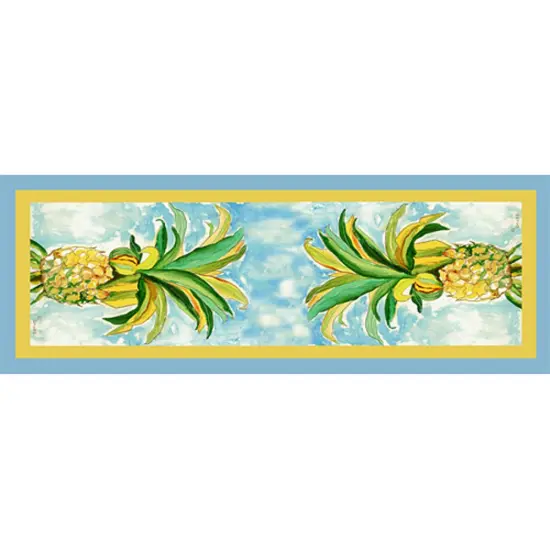 Betsy Drake Pineapple Runner 13x54 {1}