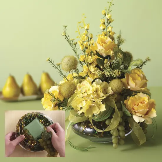 FloraCraft Floral Desert DryFoM Block-3.8"X2.8"X1.8" {4}