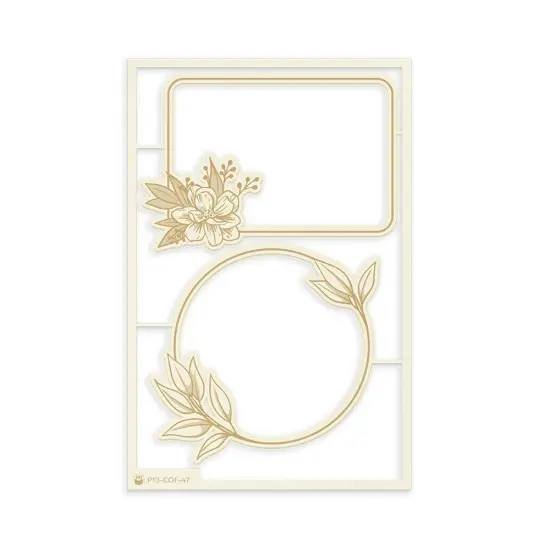 P13 Die-Cut Chipboard Embellishments 4"X6"-#04 {2}