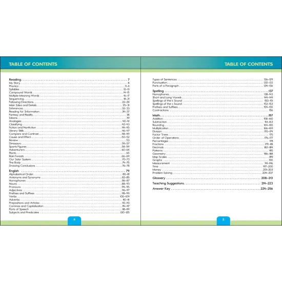 Carson Dellosa Complete Book of Third Grade Workbook, Reading Comprehension, Math, Language Arts, and Writing Practice, Classroom or Homeschool Curriculum {3}