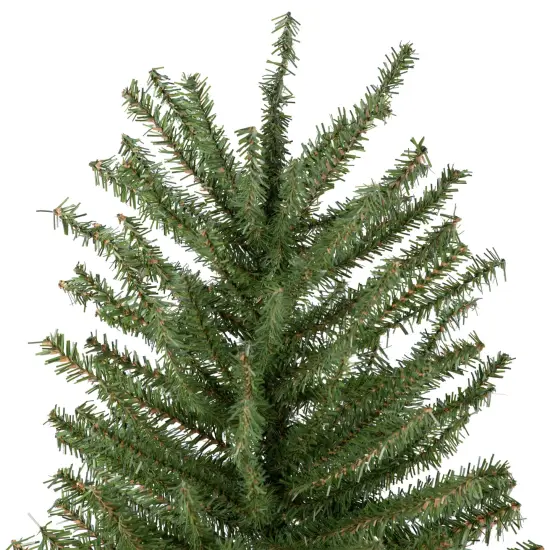 Northlight 3' Medium Scottsdale Pine Artificial Christmas Tree in Burlap Base - Unlit Green {3}