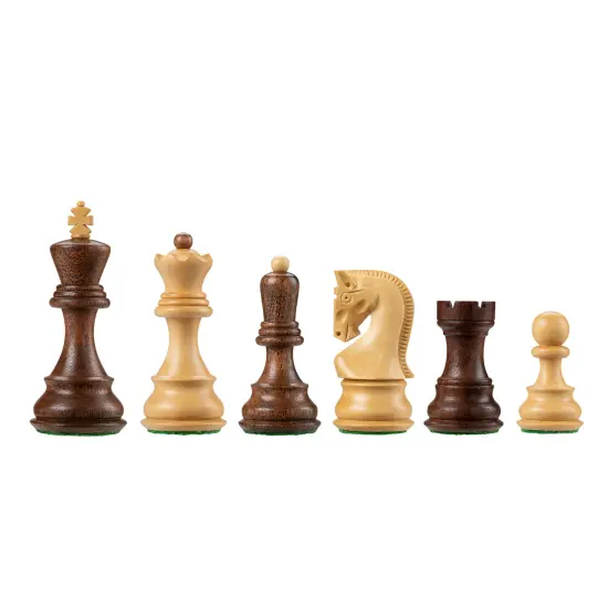 Bobby Fischer Zagreb Chess Set with Wooden Board 21.75 in., 3.74 in. King {4}