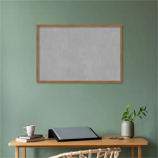 Carlisle Narrow Wood Framed Magnetic Board Carlisle Blonde {5}
