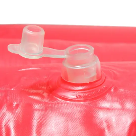 Swim Central Inflatable Red Rum Bottle Island Lounger Swimming Pool Float, 105-Inch {7}