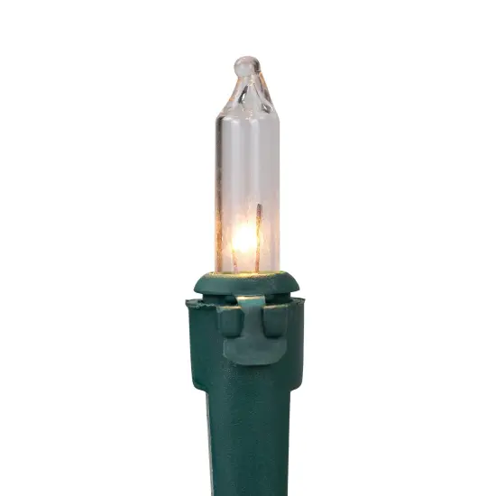 Northlight Mini Incandescent Christmas Lights -Red and Clear - 20.25' Green Wire - 100ct {6}