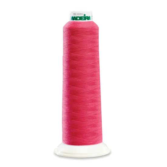 Aerolock Polyester Serger Thread --- 2,000 Yds --- Dark Pink Color -- Ref. # 9090 by Madeira&reg; {1}