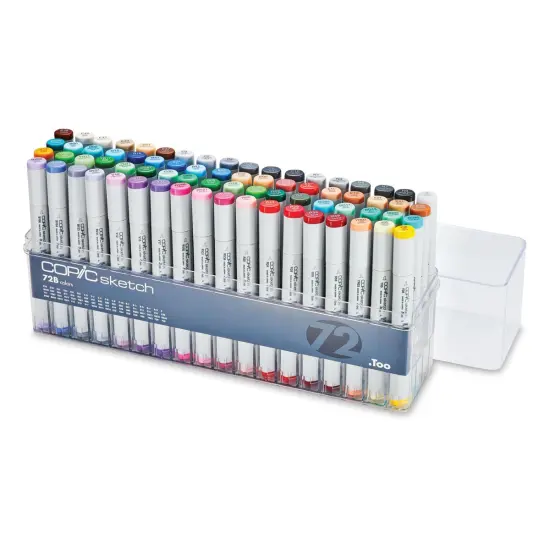 Copic Sketch Marker Set - Color Set B, Set of 72 {1}