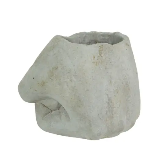 7 Inch Diameter Fist Bump Hand Concrete Plant Pot Planter / Candle Holder {4}