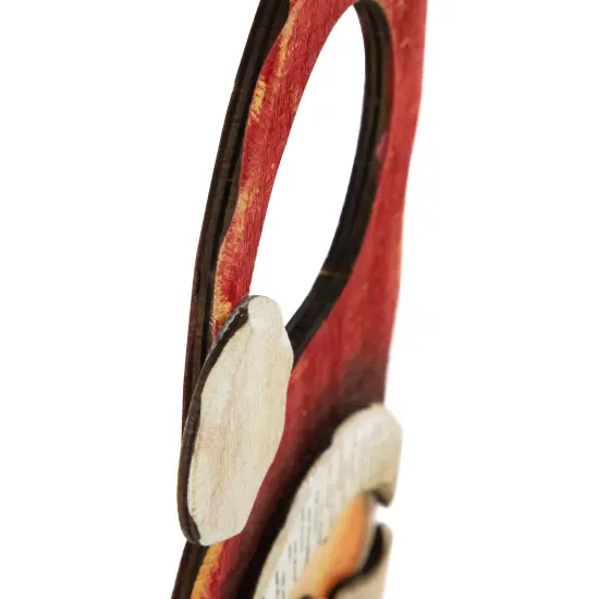 Northlight 14" Santa Claus "Welcome" Christmas Door Knob Hanger Red {6}