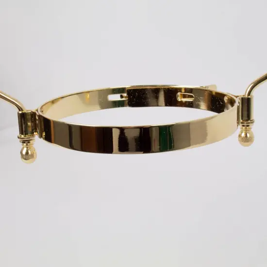 Aladdin Oil Lamp Hanging Frame, BH210 Solid Brass Deluxe Replacement Frame, Fits Aladdin Hanging Brass Chandelier Lamps {5}