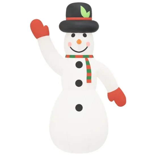 Christmas Inflatable Snowman with LEDs 179.1" {4}