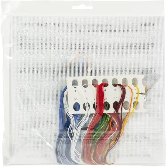 Design Works Plastic Canvas Ornament Kit 3"x4" Set of 6-Holiday Pickups {2}