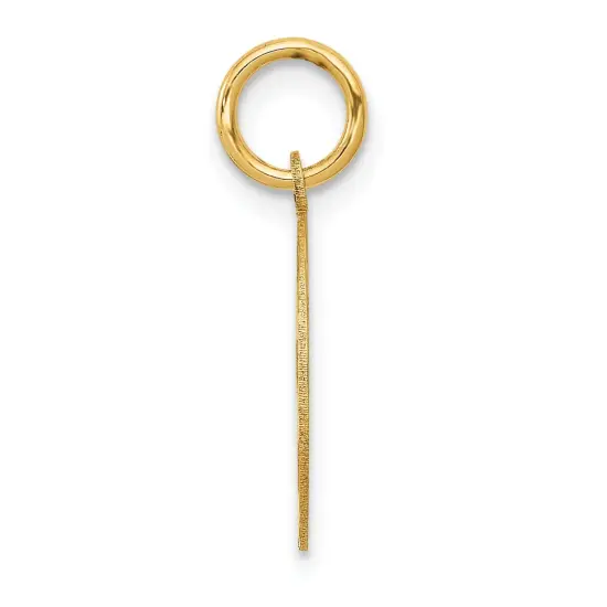 14K Yellow Gold Small High Polish EMT Medical Pendant Jewerly 18.4mm x 13.1mm {3}