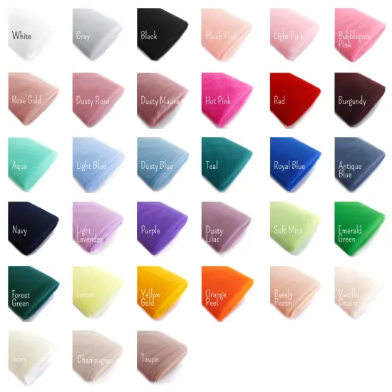 54" Tulle Fabric Bolt Teal {5}