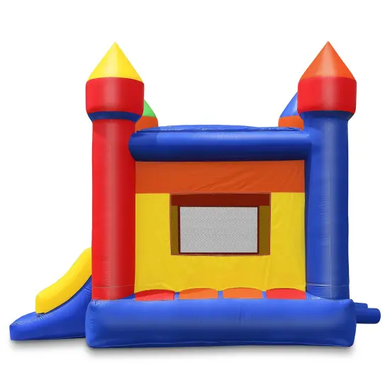 Cloud 9 Commercial Grade 13' x 13' Castle Bounce House with Blower - 100% PVC Inflatable Bouncer {3}