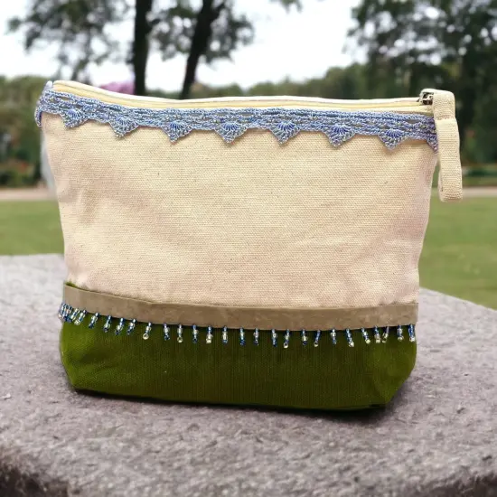 5 Yards of Nora Beaded Fringe Trim 3/4" x 18" -Lavender {6}