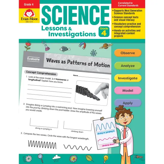 Science Lessons and Investigations, Grade 4 {1}