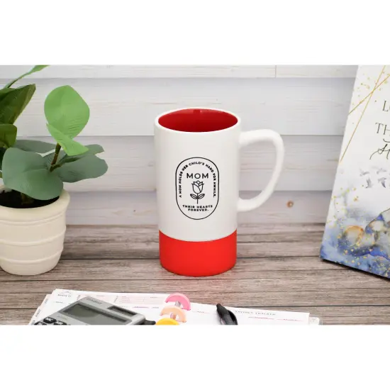 Dexsa A Mom Holds Designer Mug, Heat Resistant - 16 oz {2}