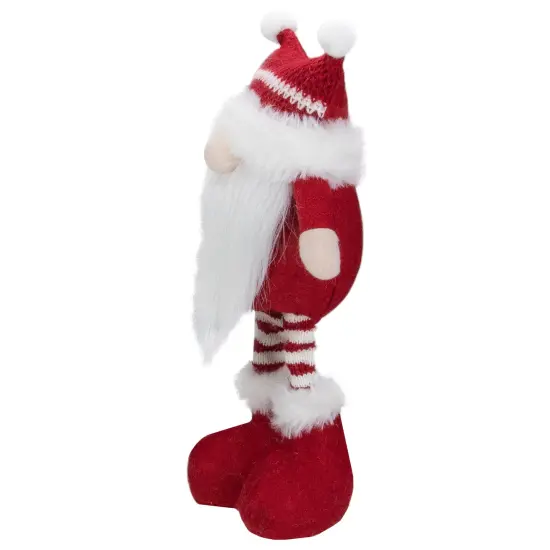Northlight Standing Christmas Gnome with Pom Pom Hat Figure - 12.5" - Red and White {6}