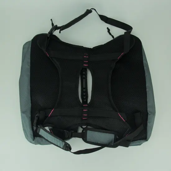 Fresh Pet 2 In 1 Dog Harness Trail Pack Fuchsia / Gray Large Pink {5}