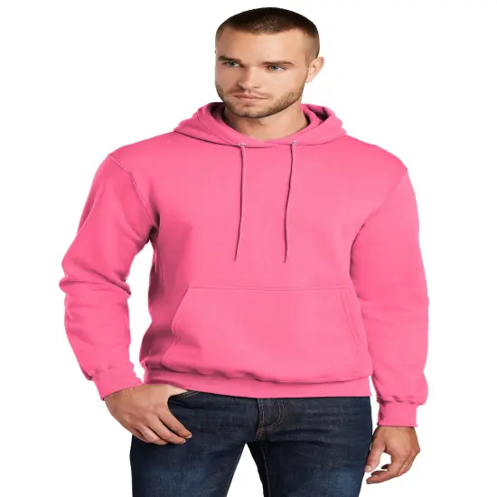 Port & Company&reg; Core Fleece Pullover Hooded Sweatshirt Neon pink {1}