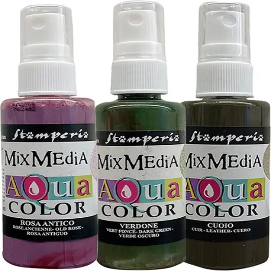 Stamperia Aquacolor 3/Pkg-Woodland {1}
