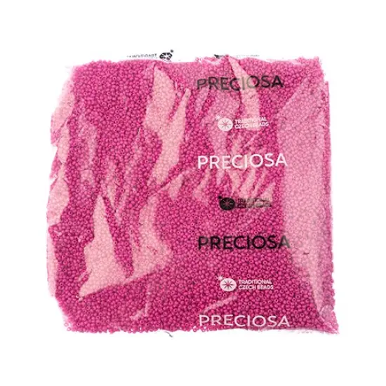 John Bead 11/0 Terra Intensive Matte Czech Glass Seed Beads, 250g Pink {2}