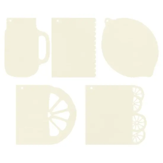 P13 Light Chipboard Album Base With Papers 6"X6"-Mix and Match, Fresh Lemonade {5}