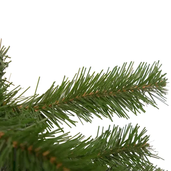 Northlight 48" Beaver Pine Artificial Christmas Teardrop Swag, Unlit Green {3}