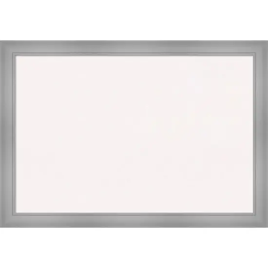 Flair Framed Corkboard, White Cork Polished Nickel {7}
