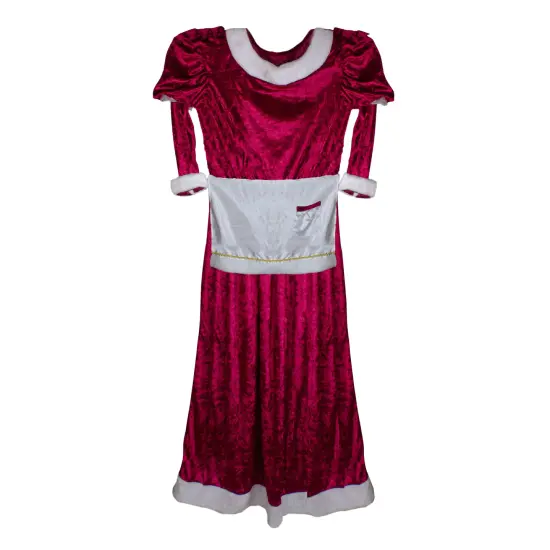 Northlight White and Red Girl's Mrs. Claus Costume Set - 10-14 Years {1}