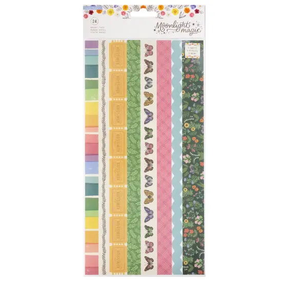 Crate Paper Moonlight Magic Washi Book-24/Pkg {1}