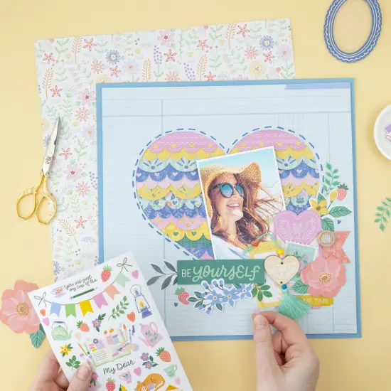 American Crafts Poppy And Pear Sticker Book-8 Sheets {3}