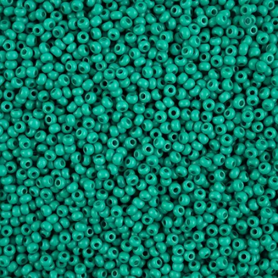 John Bead 8/0 Terra Intensive Matte Czech Glass Seed Beads, 500g Dark Green {1}