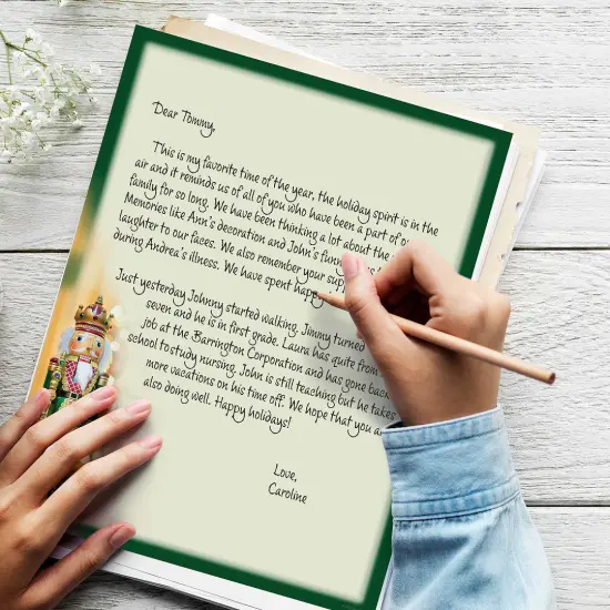 Great Papers! Holiday Nutcracker Letterhead, Invitations and Announcements, Printer Friendly, 8.5" x 11", 50 Pack {4}