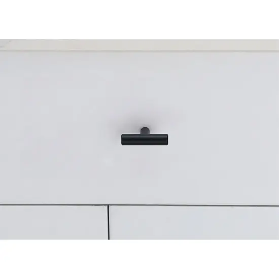 Quinn Matte Black T Bar Pull Multipack (set of 10) {2}