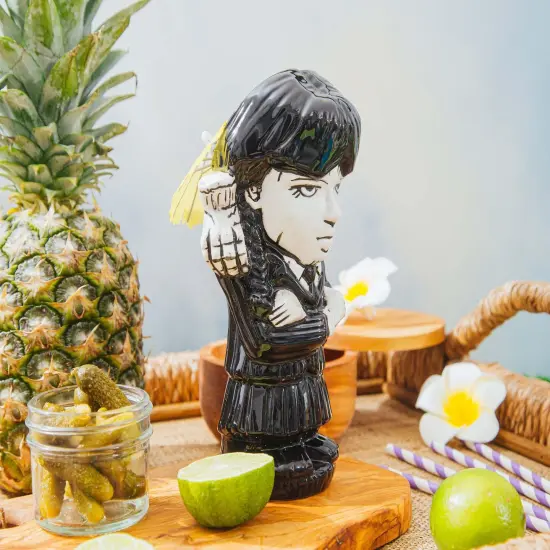 Geeki Tikis The Addams Family Wednesday Ceramic Mug | Holds 11 Ounces {5}