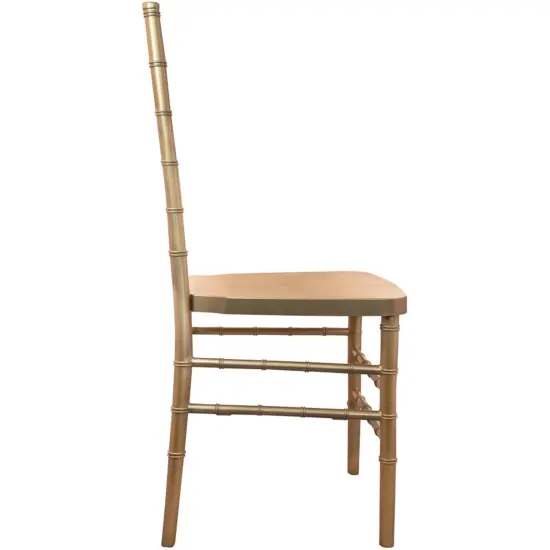 Emma and Oliver Resin Chiavari Chair Gold {4}